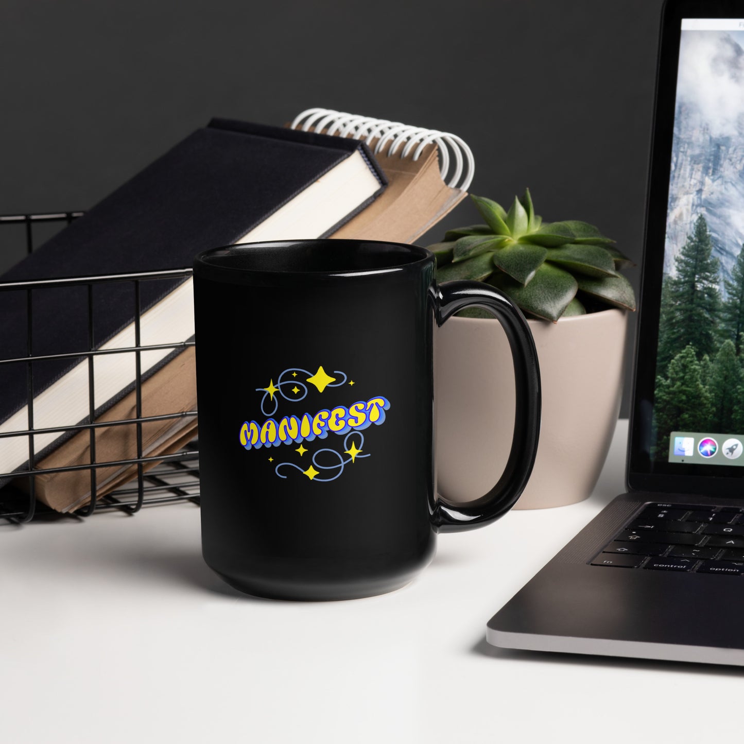 Power In Belief - Black Glossy Mug