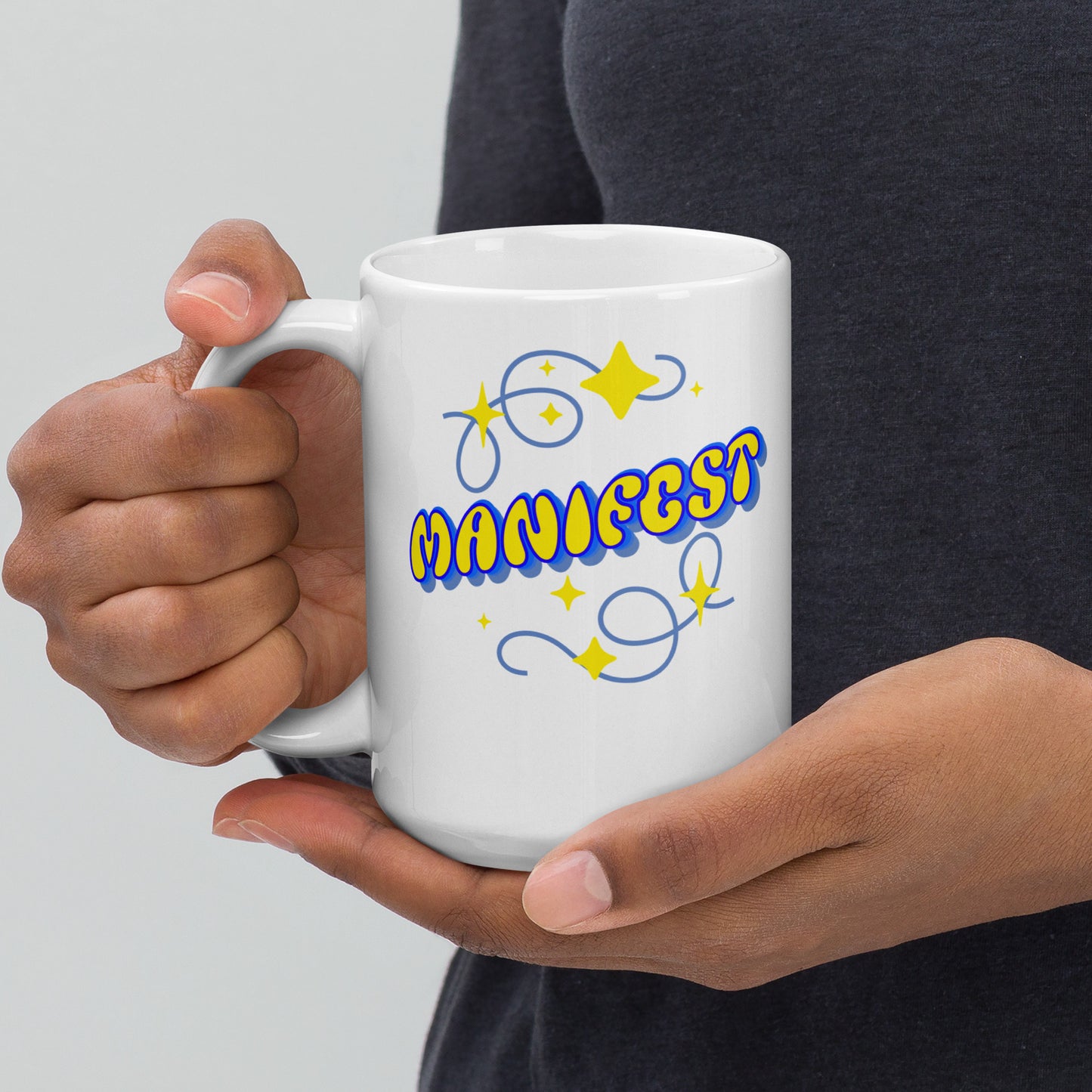 Power In Belief - White glossy mug