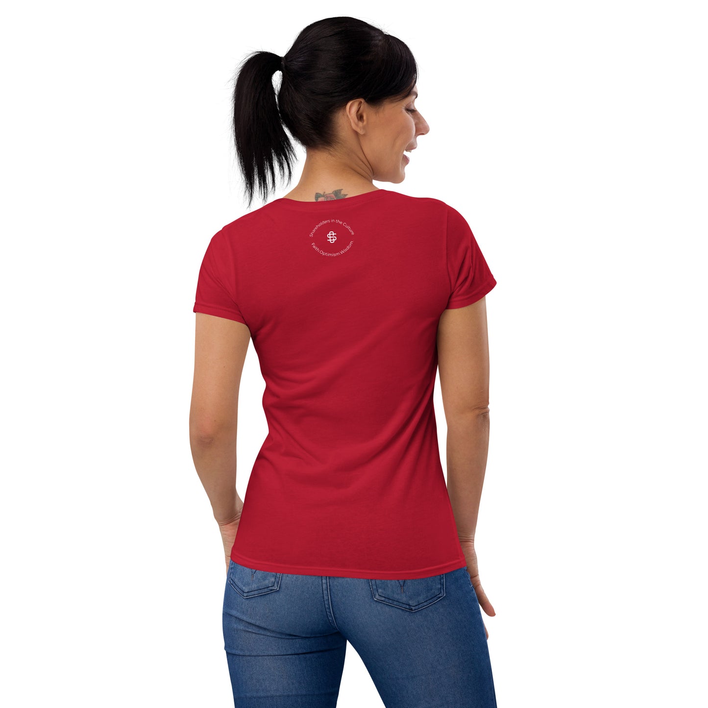 Creating Abundance - Women's short sleeve t-shirt